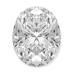 0.53 Carat Oval Lab Grown Diamond