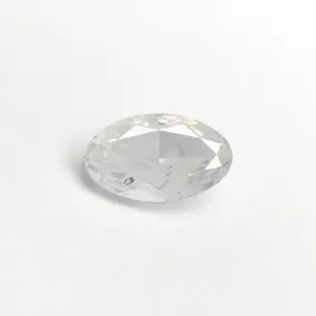 1.01ct 8.41x5.06x2.95mm GIA Fancy White Oval Brilliant 20943-01