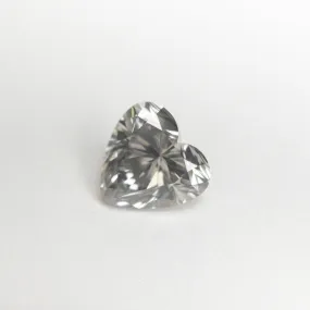 1.05ct 6.41x6.60x4.09mm Fancy Grey Heart Brilliant 19913-06