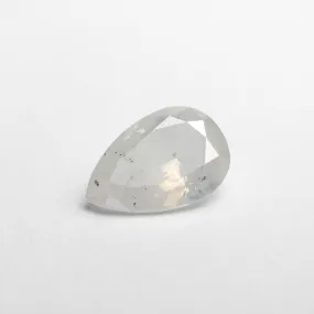 1.25ct 9.10x6.11x3.38mm GIA Fancy White Pear Brilliant 18737-01