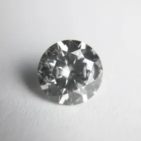 1.50ct 7.49x7.48x4.40mm SI2 Fancy Grey Round Brilliant 18278-01