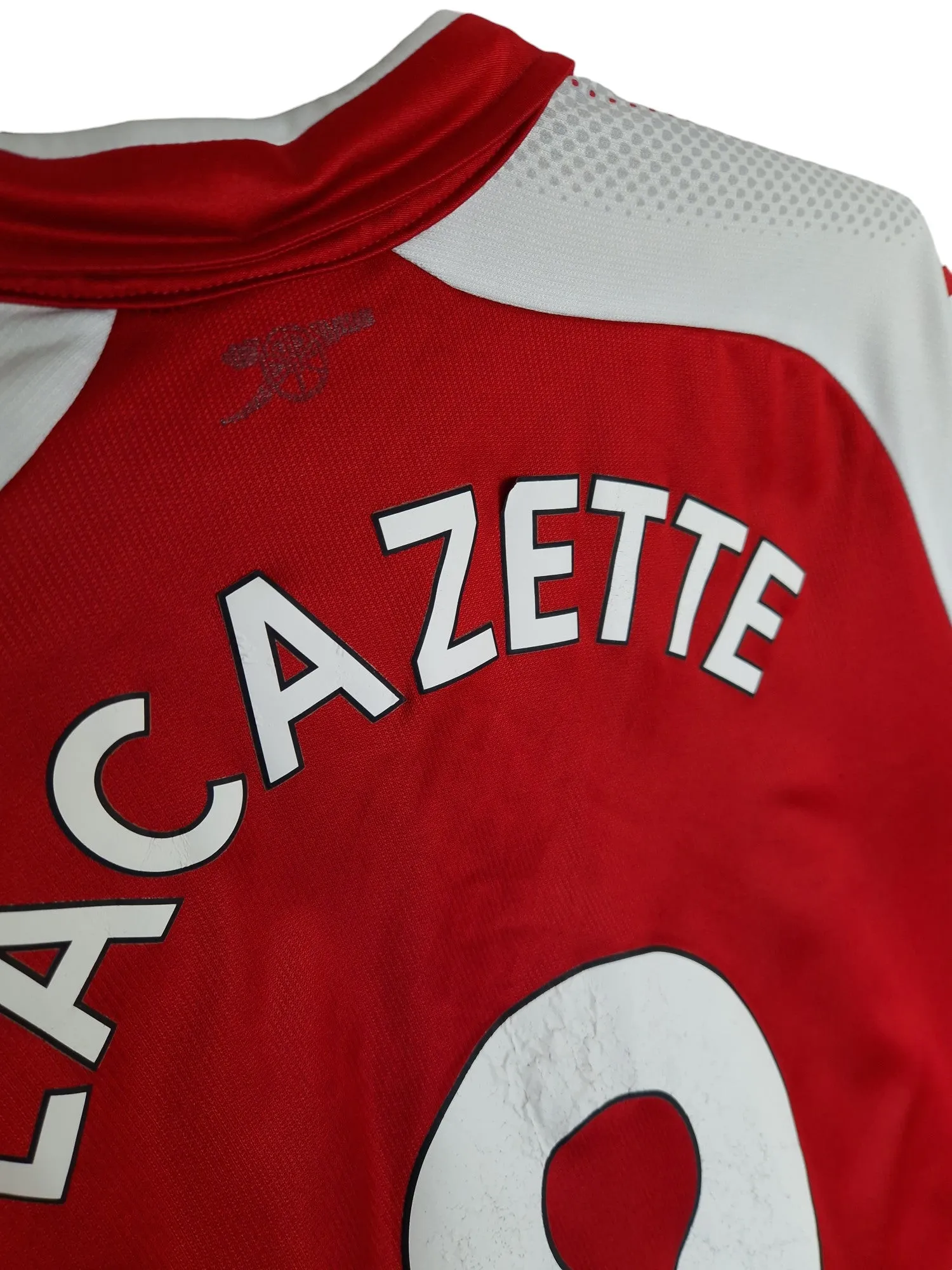 2017/18 Puma Arsenal #9 Lacazette Home Jersey - Size Small