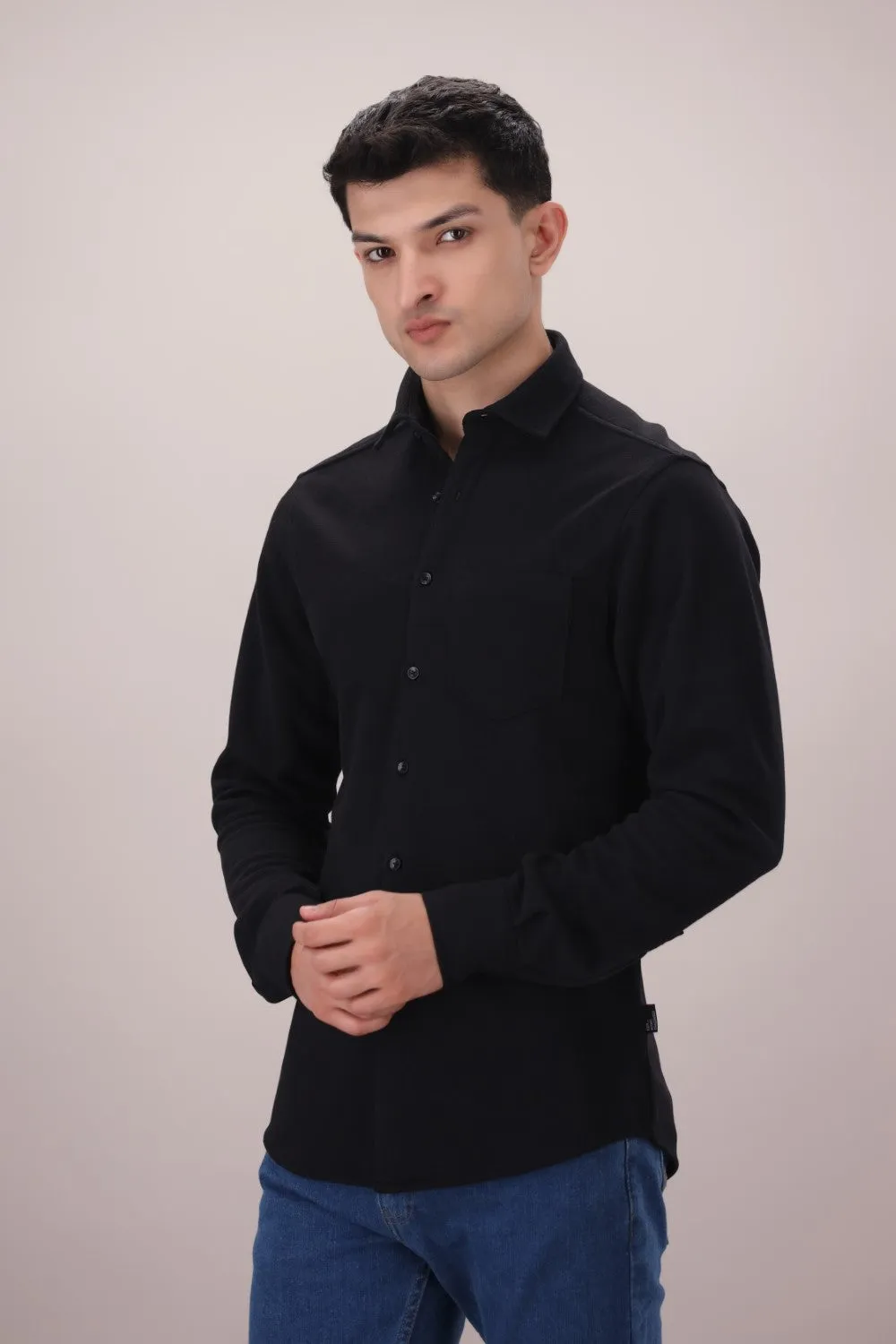 Black Casual Shirt