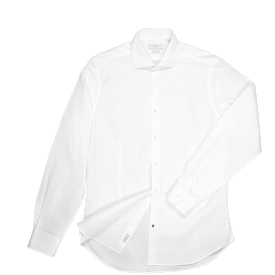 Clamenc shirt cotton popeline (white)