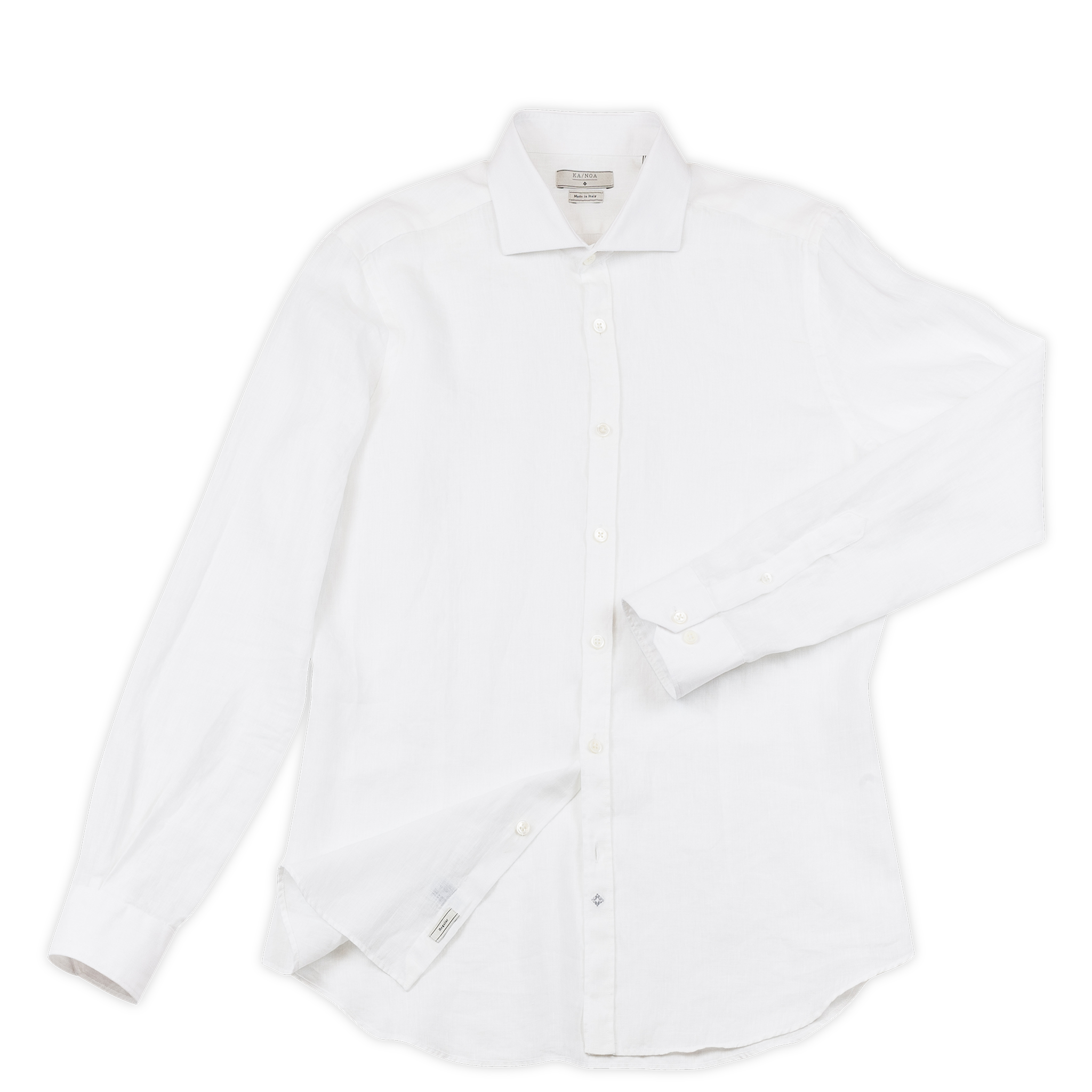 Clodoveu Golden Linen Shirt (white)