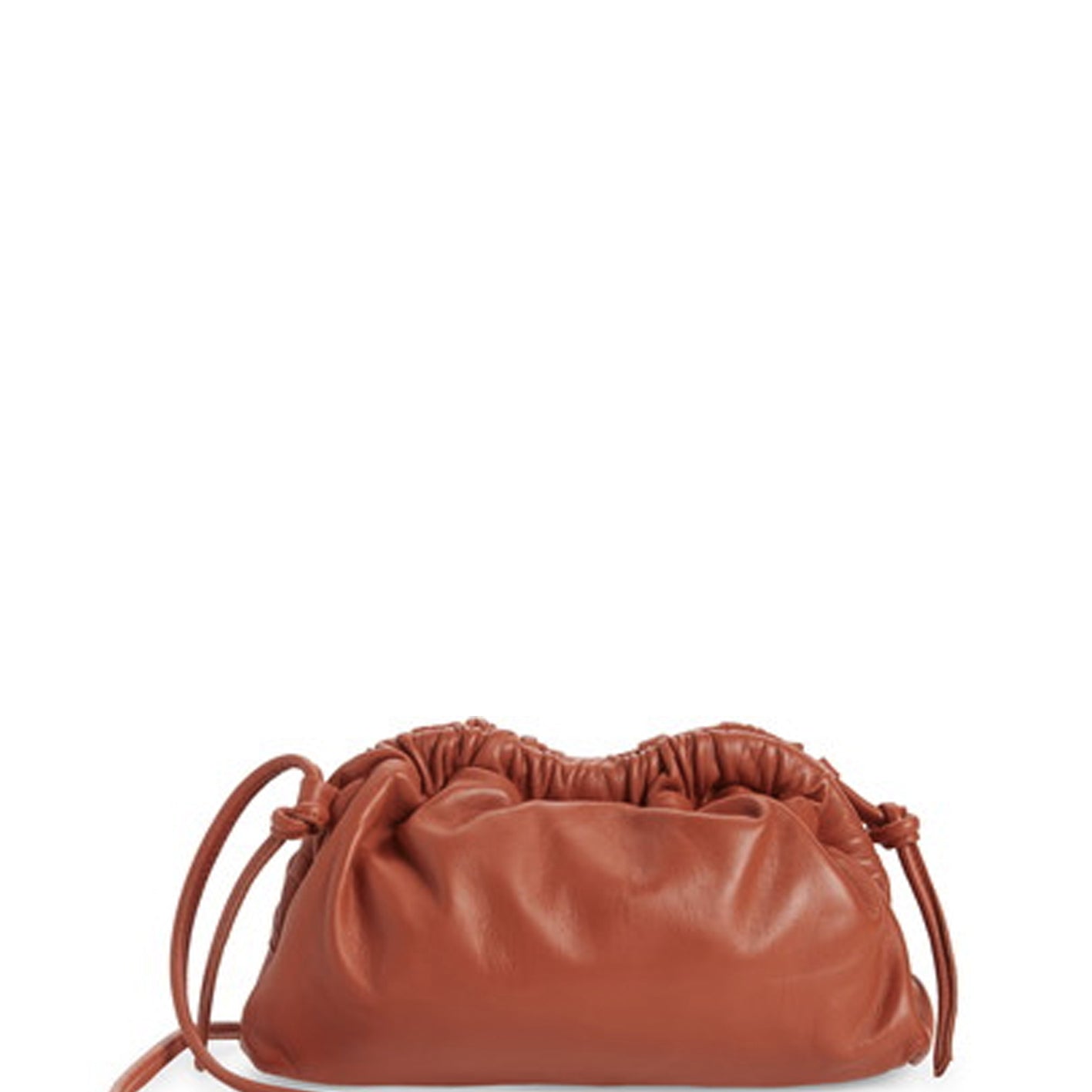 Cloud Clutch Mini Lambskin, Terra