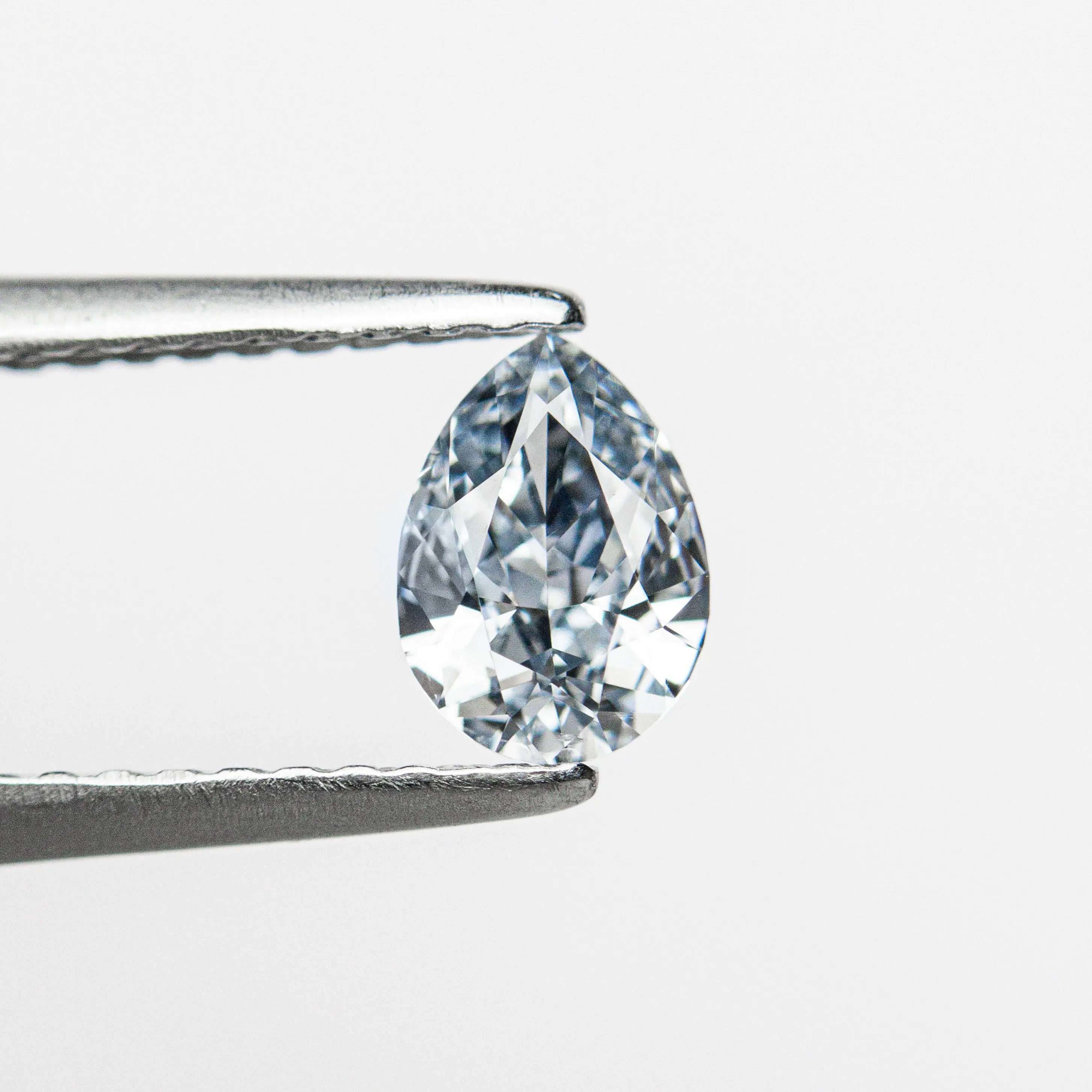 Fancy Blue Brilliant Diamond - 0.41ct Pear