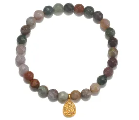 FANCY JASPER GANESH BRACELET