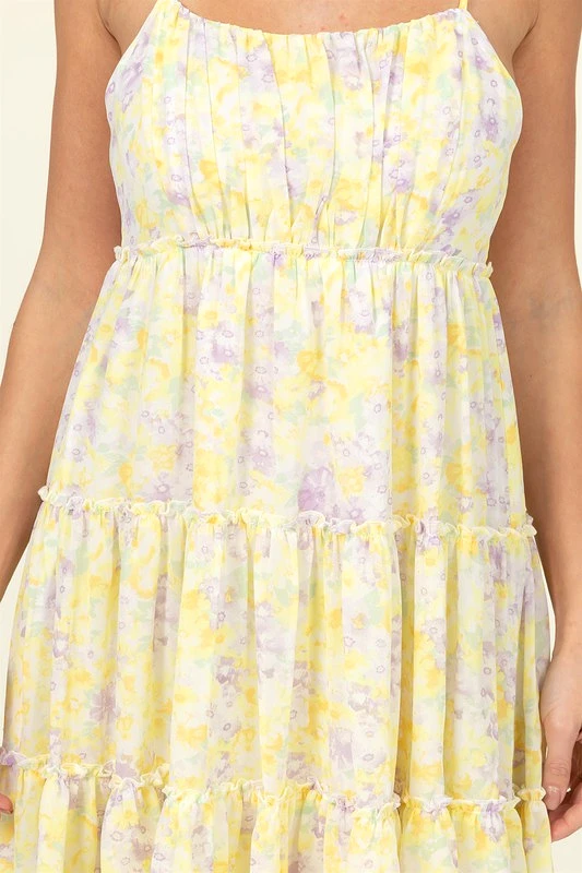 FLIRTING WITH FLORAL DRESS [ONLINE EXCLUSIVE]