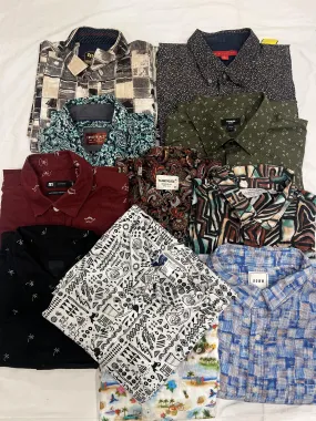 Floral & Printed Casual Shirts 30 pcs