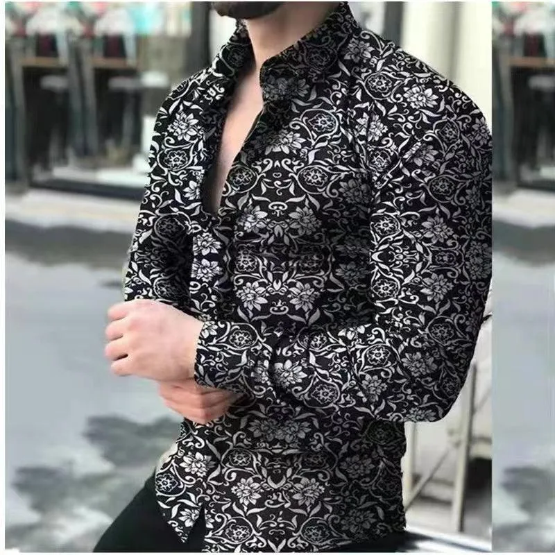 Floral Print Casual Shirt