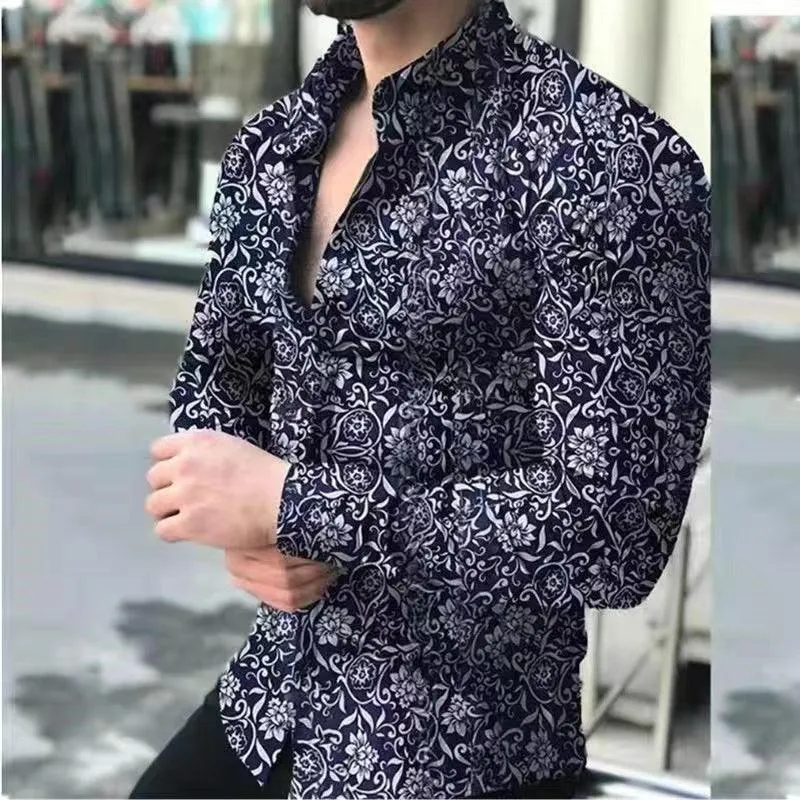 Floral Print Casual Shirt