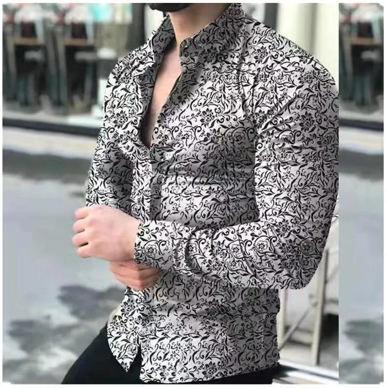 Floral Print Casual Shirt