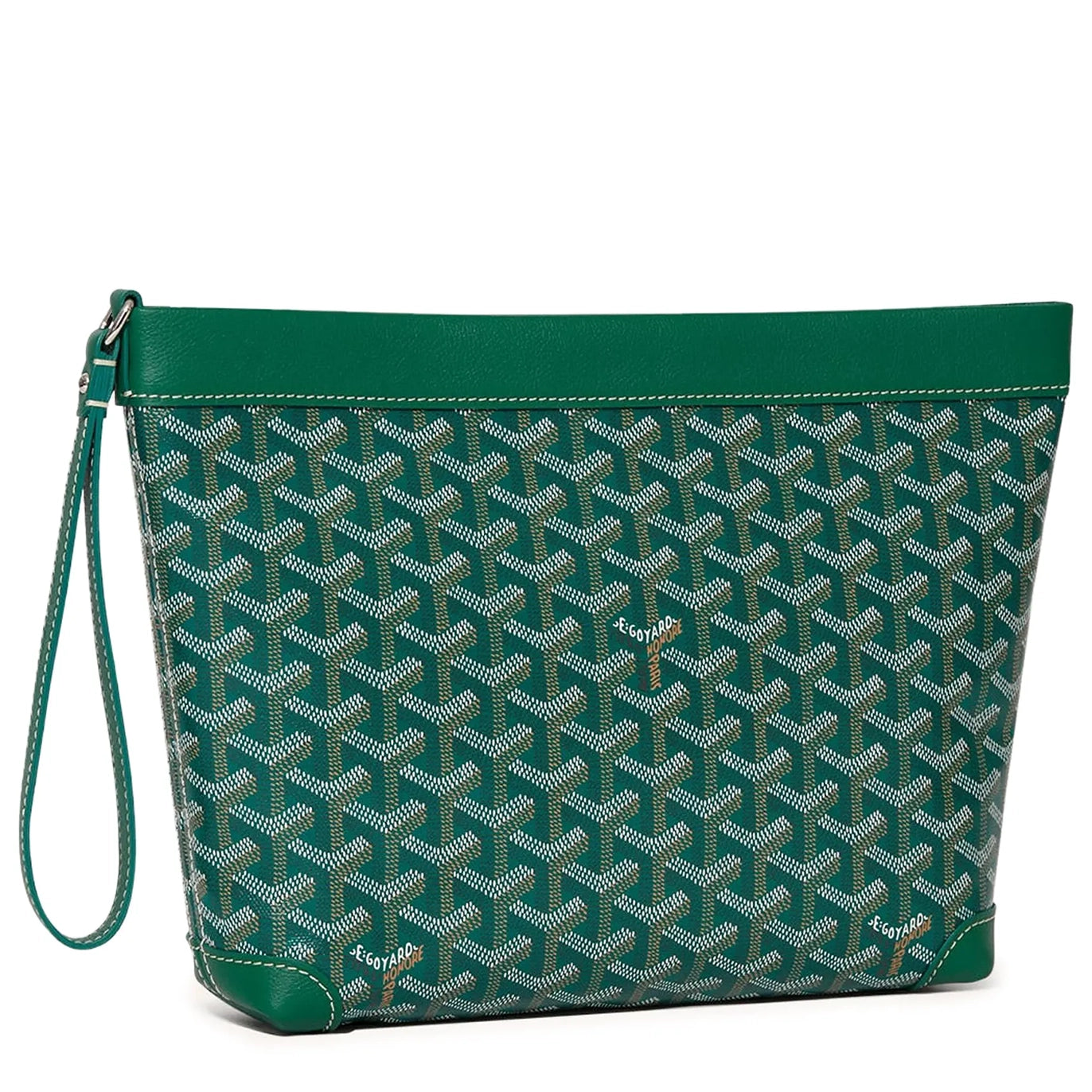 Goyard Conti Green Pouch