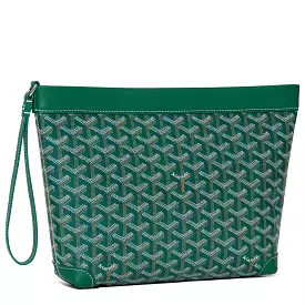 Goyard Conti Green Pouch