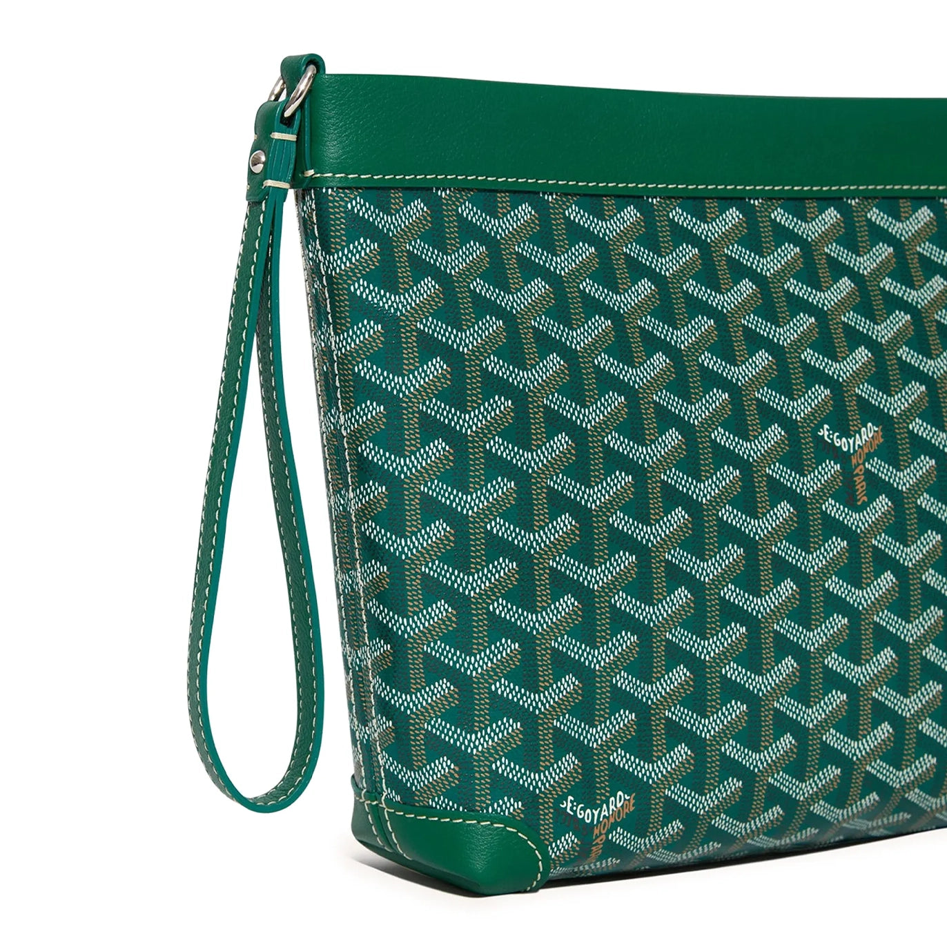 Goyard Conti Green Pouch