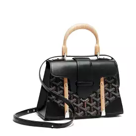 Goyard Saigon Structure Mini Bag Black