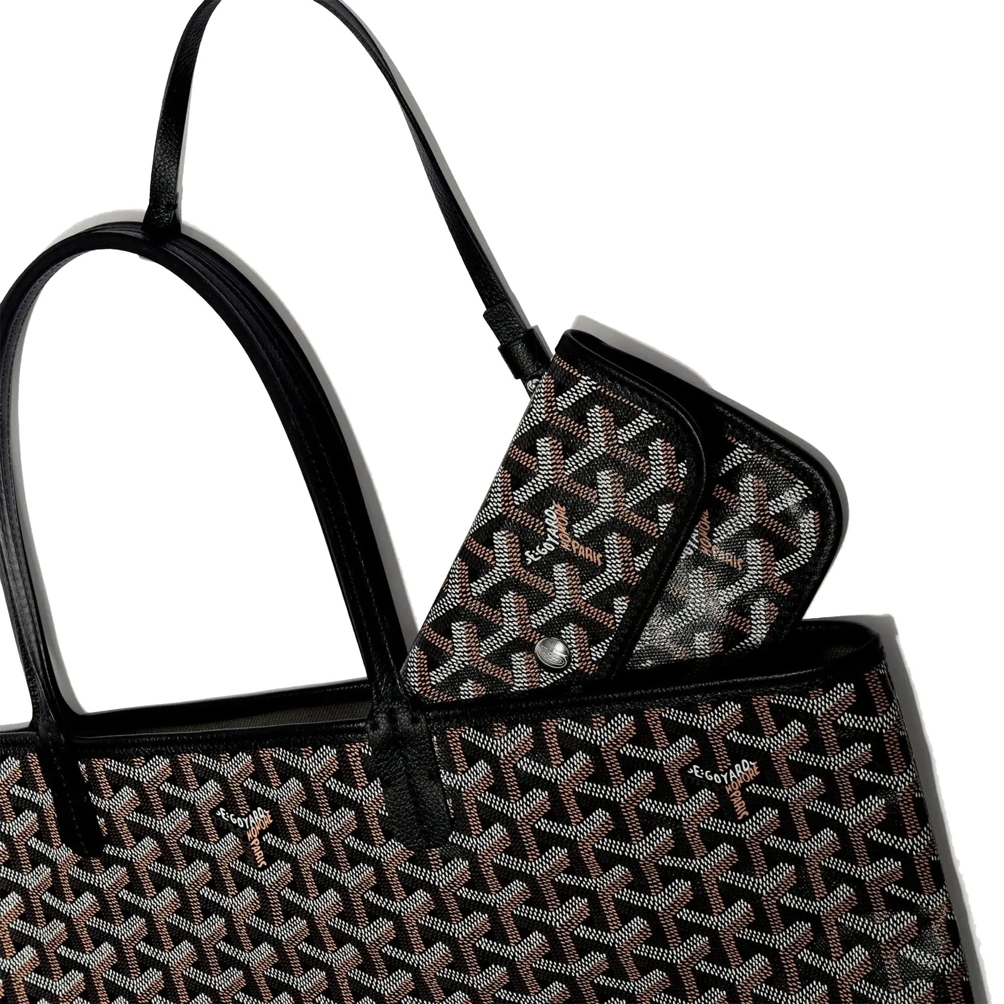 Goyard Saint Louis PM Tote Bag Black