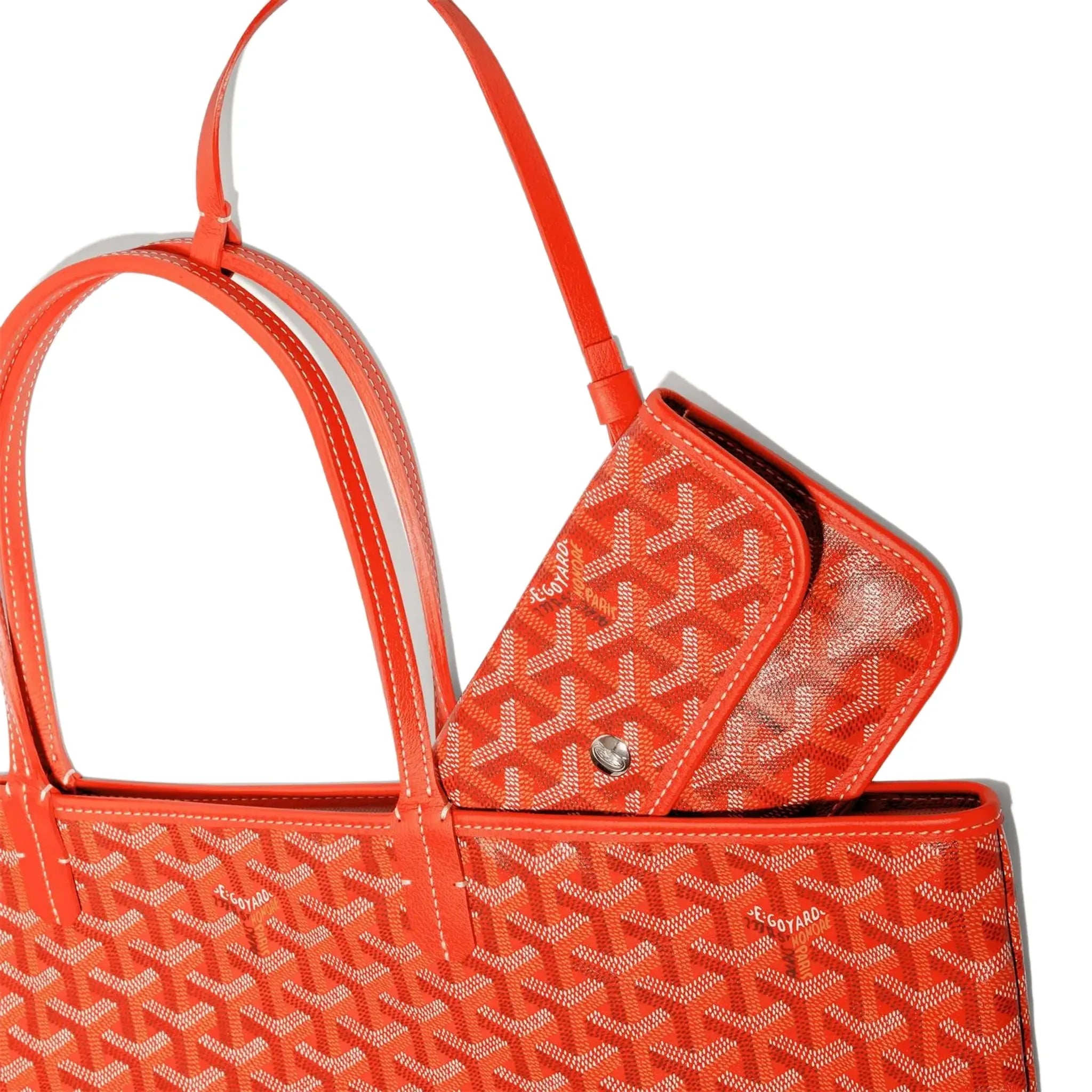 Goyard Saint Louis PM Tote Bag Orange