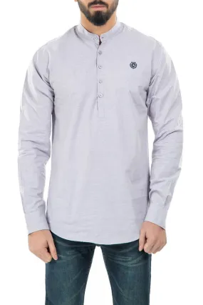 Grey Casual Shirt FS Slim Fit