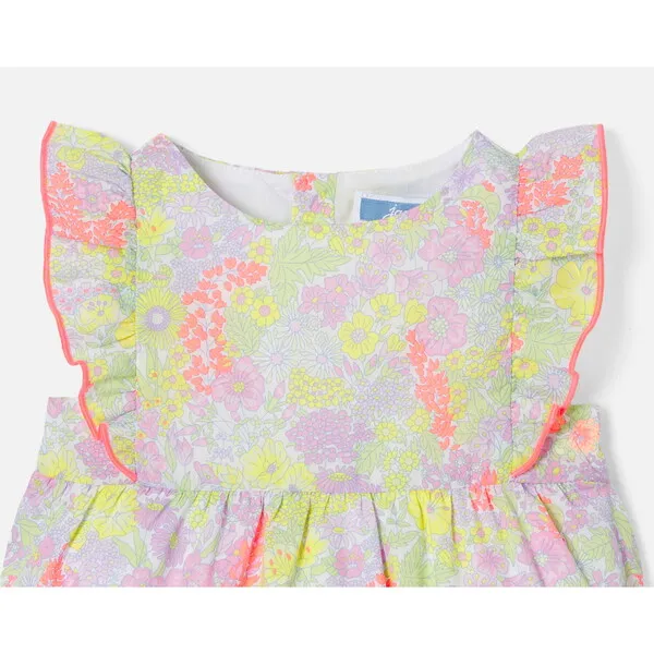 Jacadi Baby Girl Liberty Fabric Rompers, Multicolours