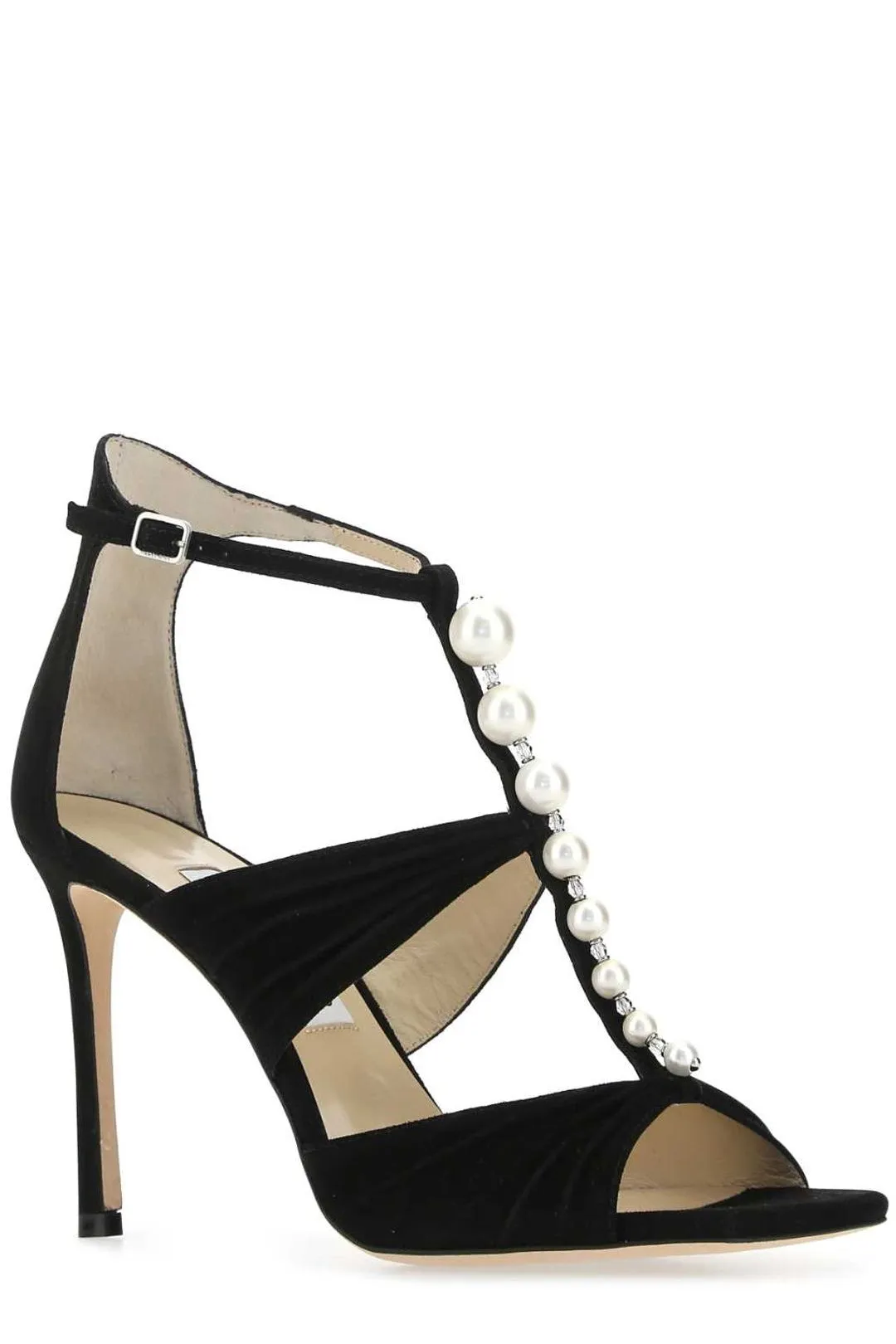 Jimmy Choo Embellished 100 Open Toe Sandals