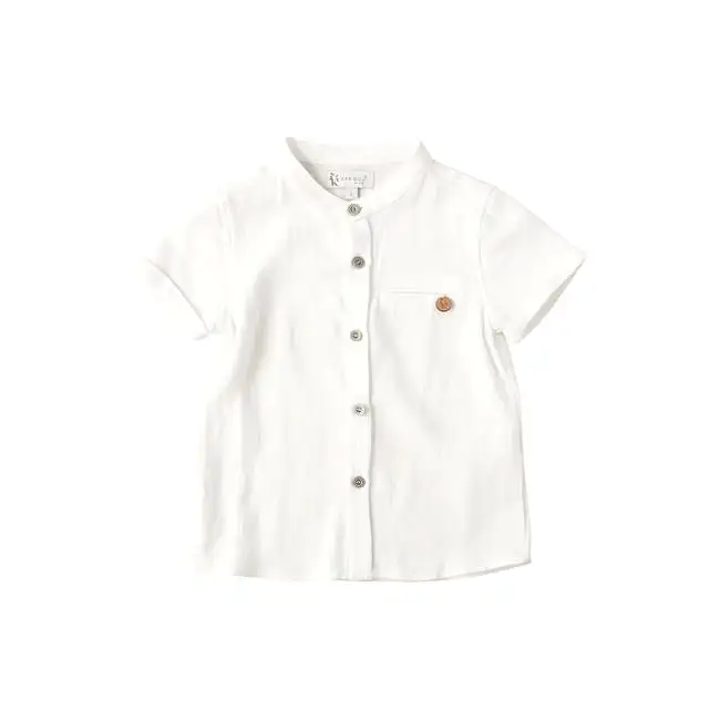 Karibou Kids Koa Boys Shirt - White