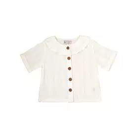 Karibou Kids Sail Away Ruffle Top - White