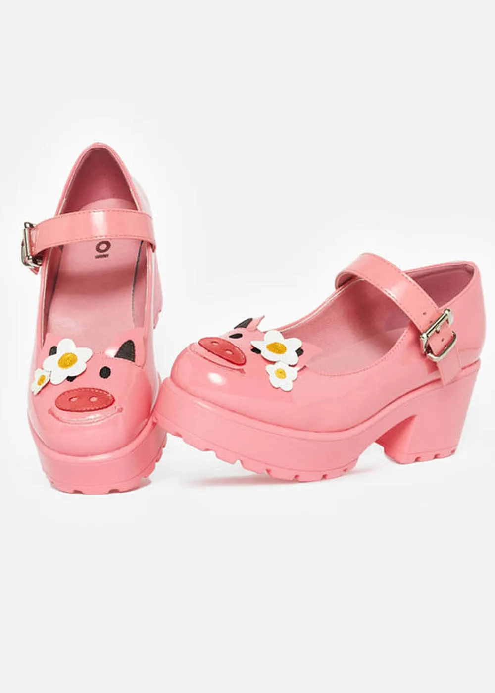 Koi Footwear Tira Two Little Piggies Mary Jane Pumps Pink