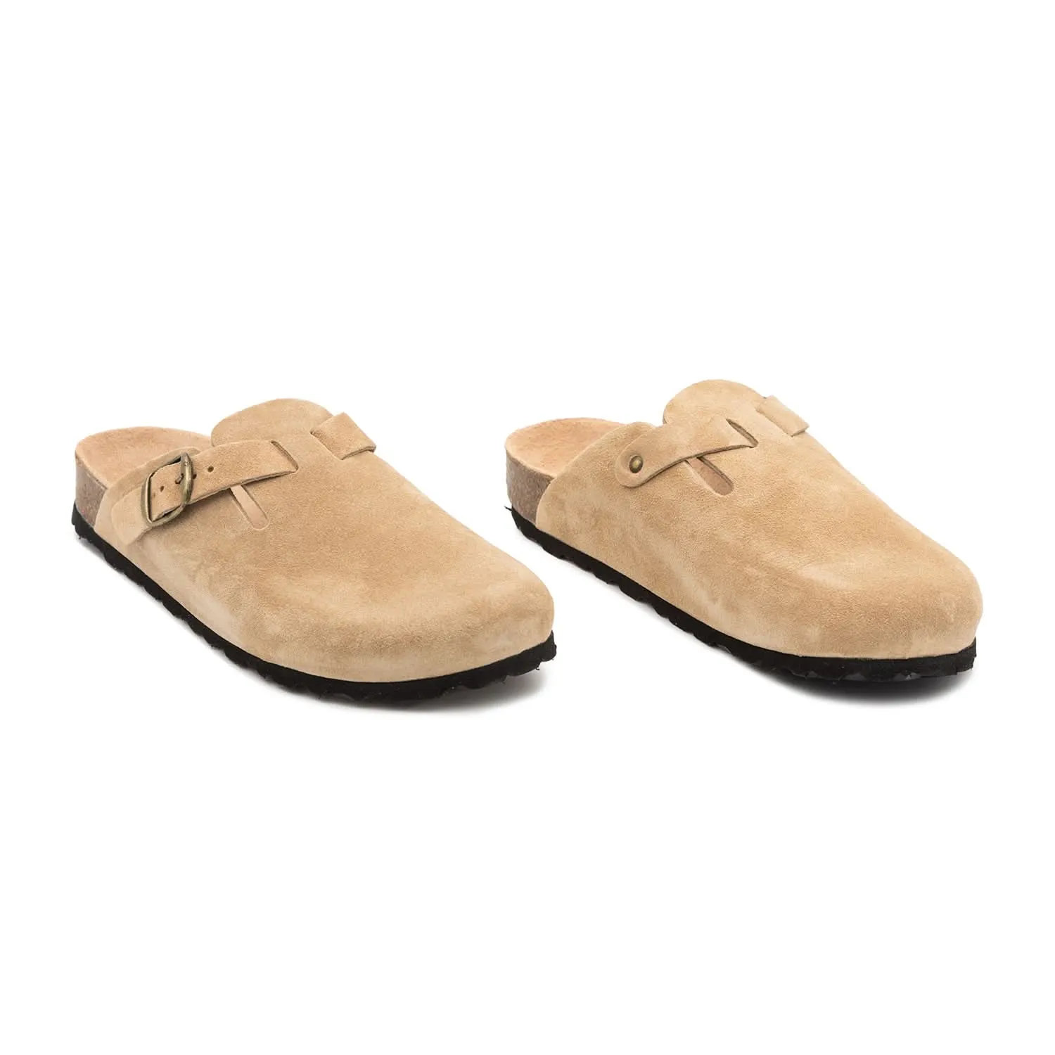 Leather Clog Sandal For Women - 1726 M Van Ghog