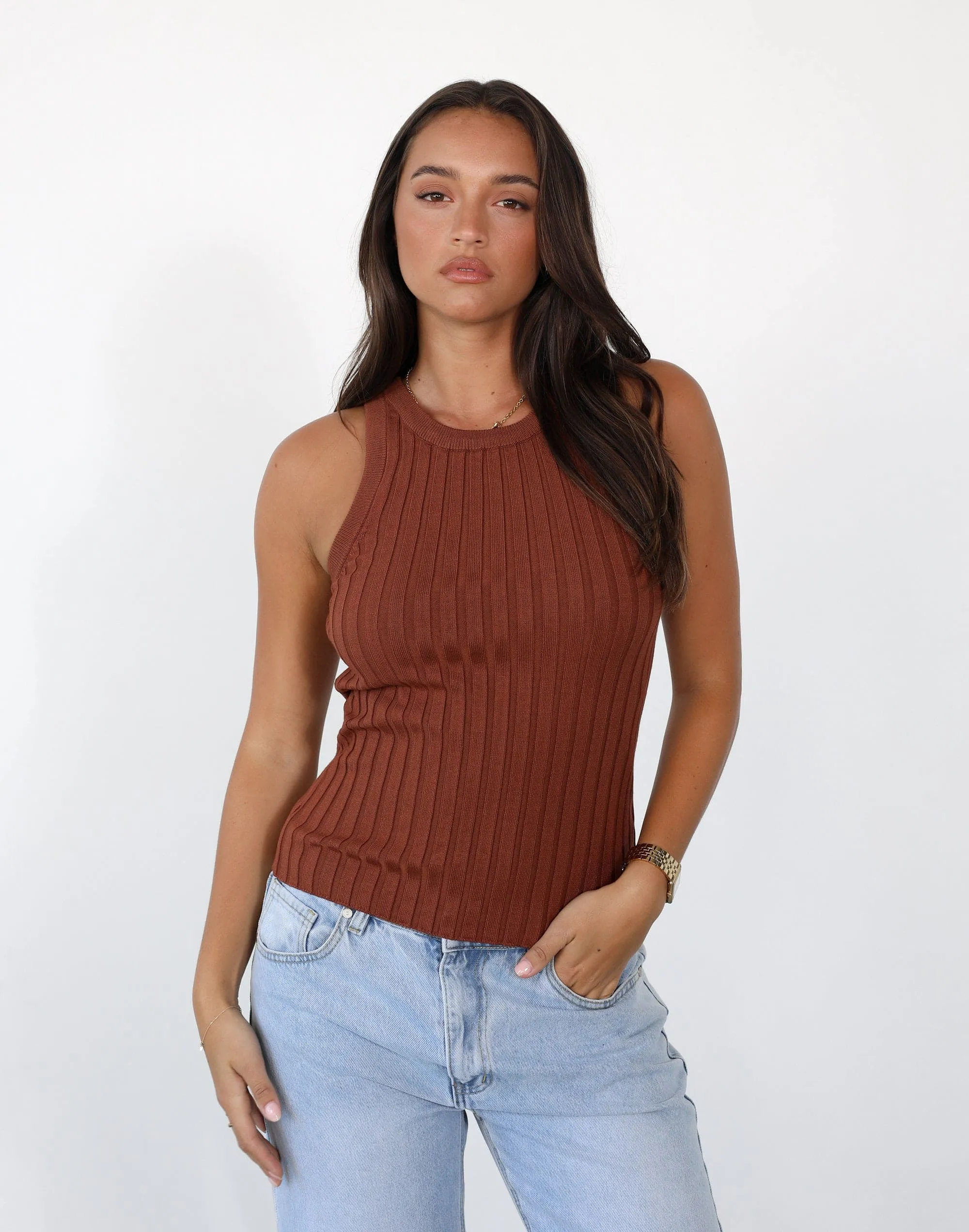 Mae Tank Top (Copper)