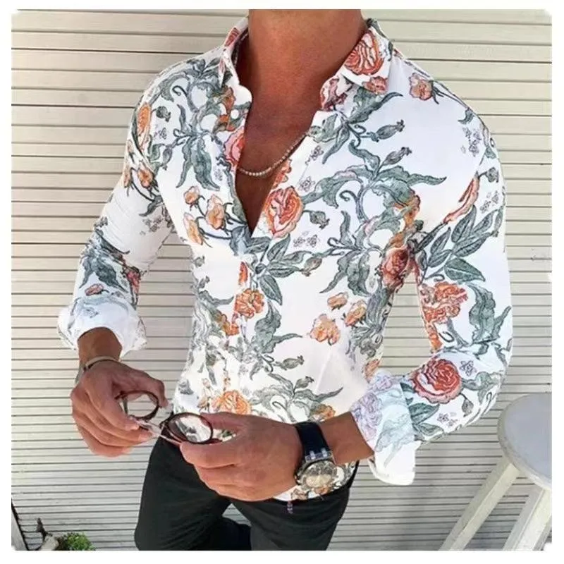 Men's Floral Casual Shirt