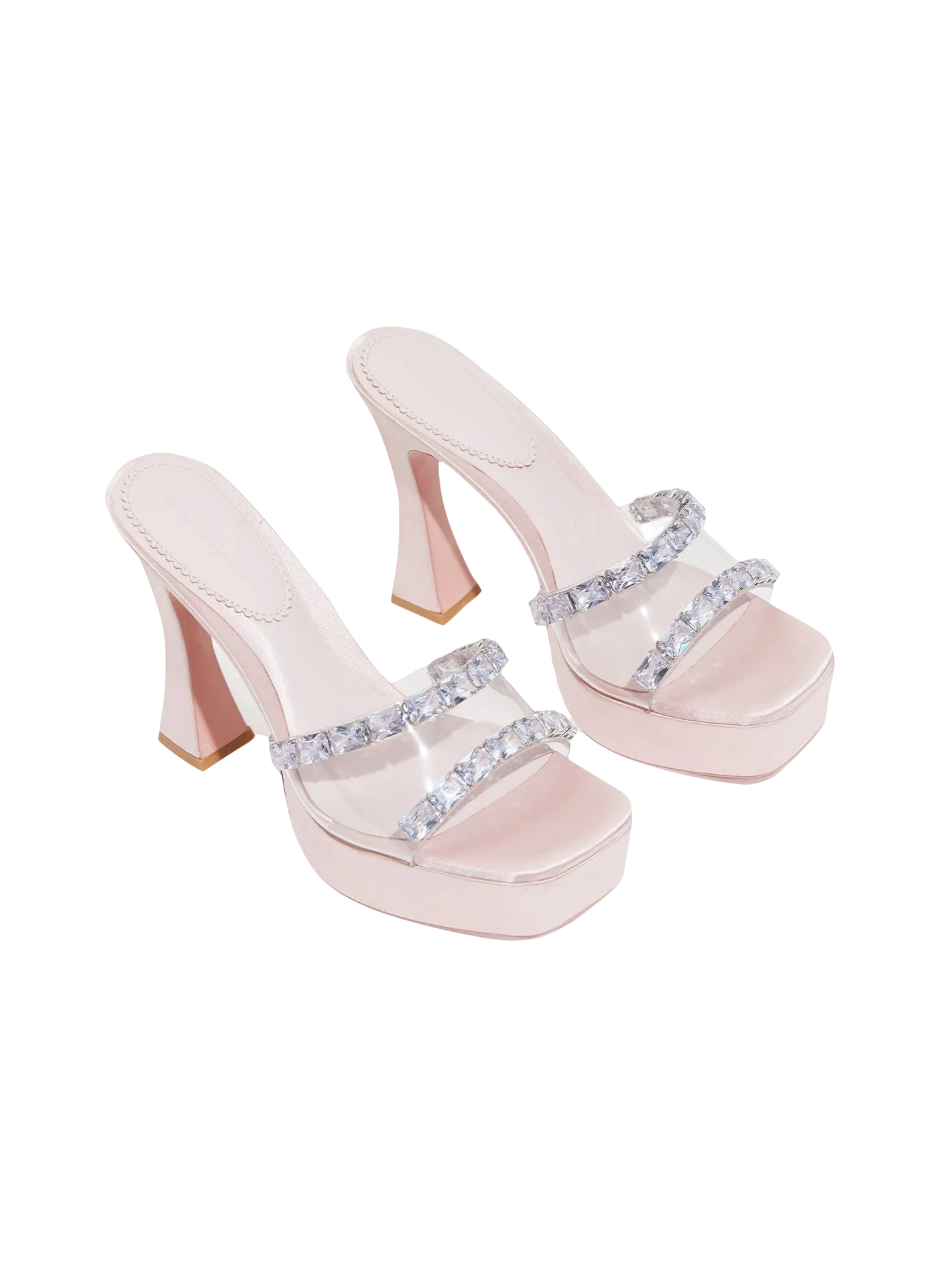 Mirabel Diamond Heels (Pink)