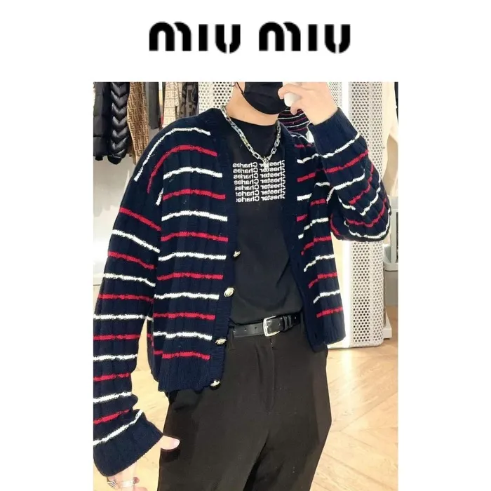 MiuMiu  |Logo Cardigans