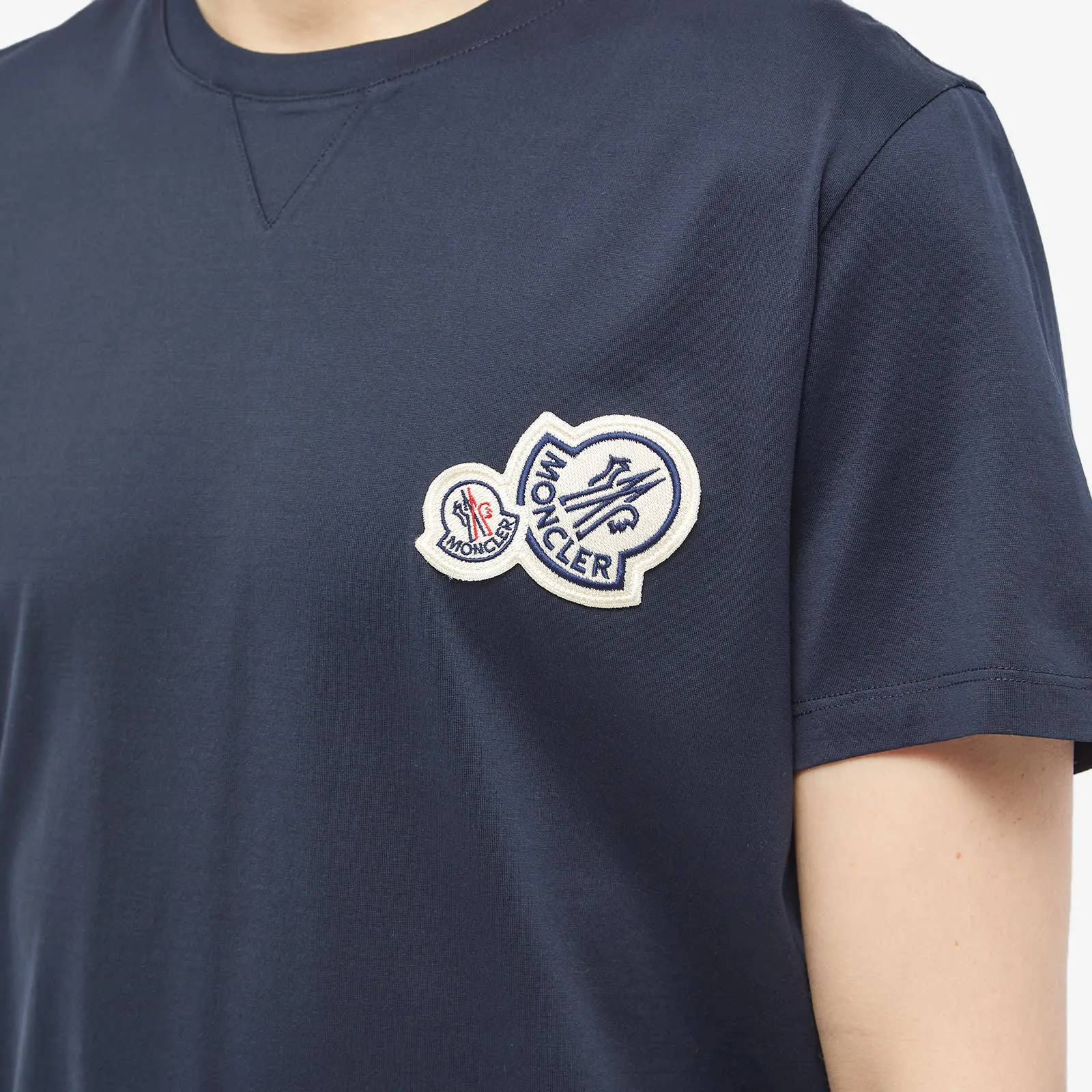 MONCLER  |Plain Logo T-Shirts