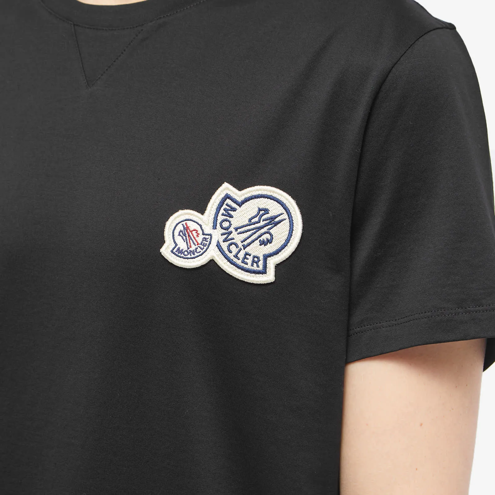 MONCLER  |Plain Logo T-Shirts