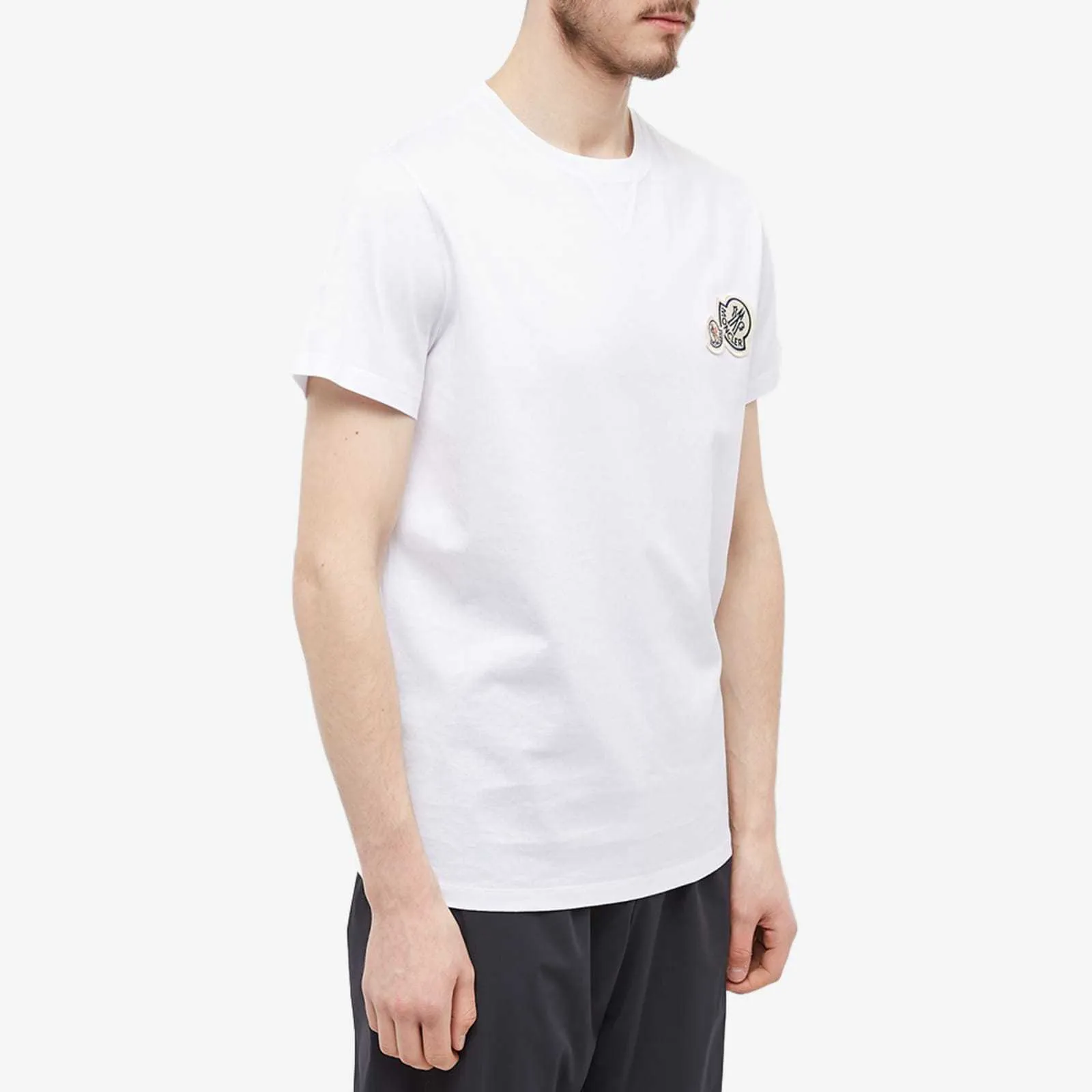 MONCLER  |Plain Logo T-Shirts