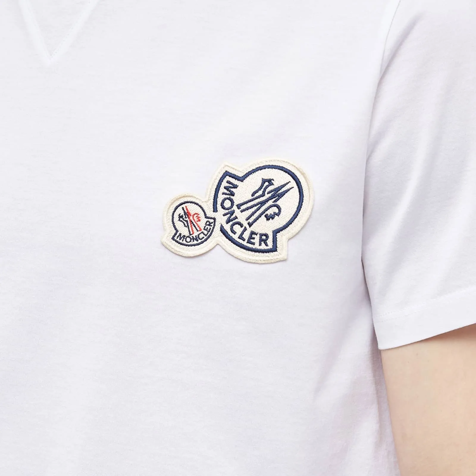 MONCLER  |Plain Logo T-Shirts