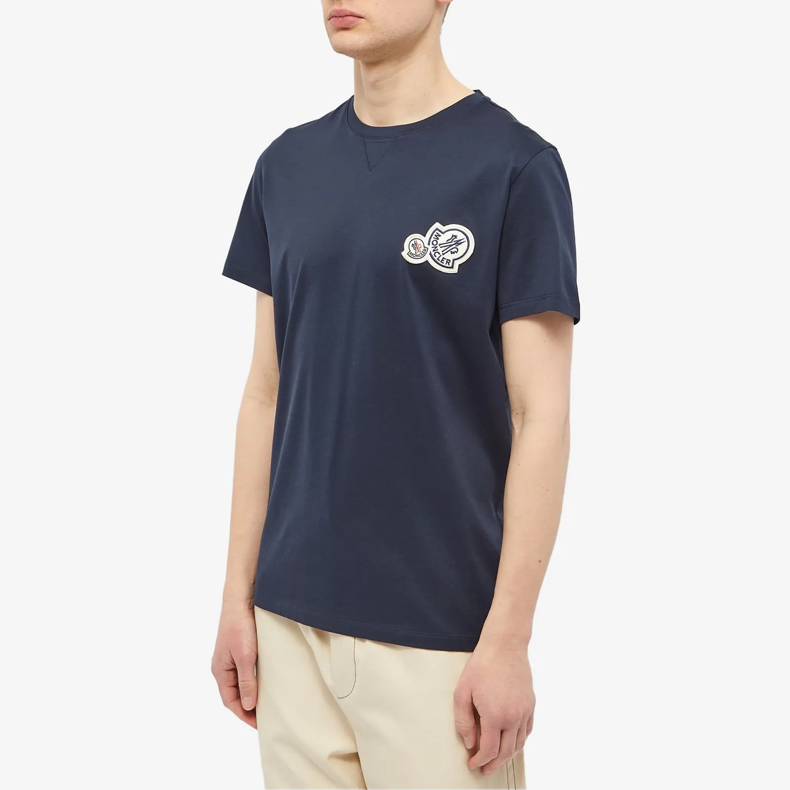 MONCLER  |Plain Logo T-Shirts