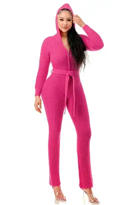 Monroe Hooded Jumpsuit