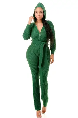 Monroe Hooded Jumpsuit