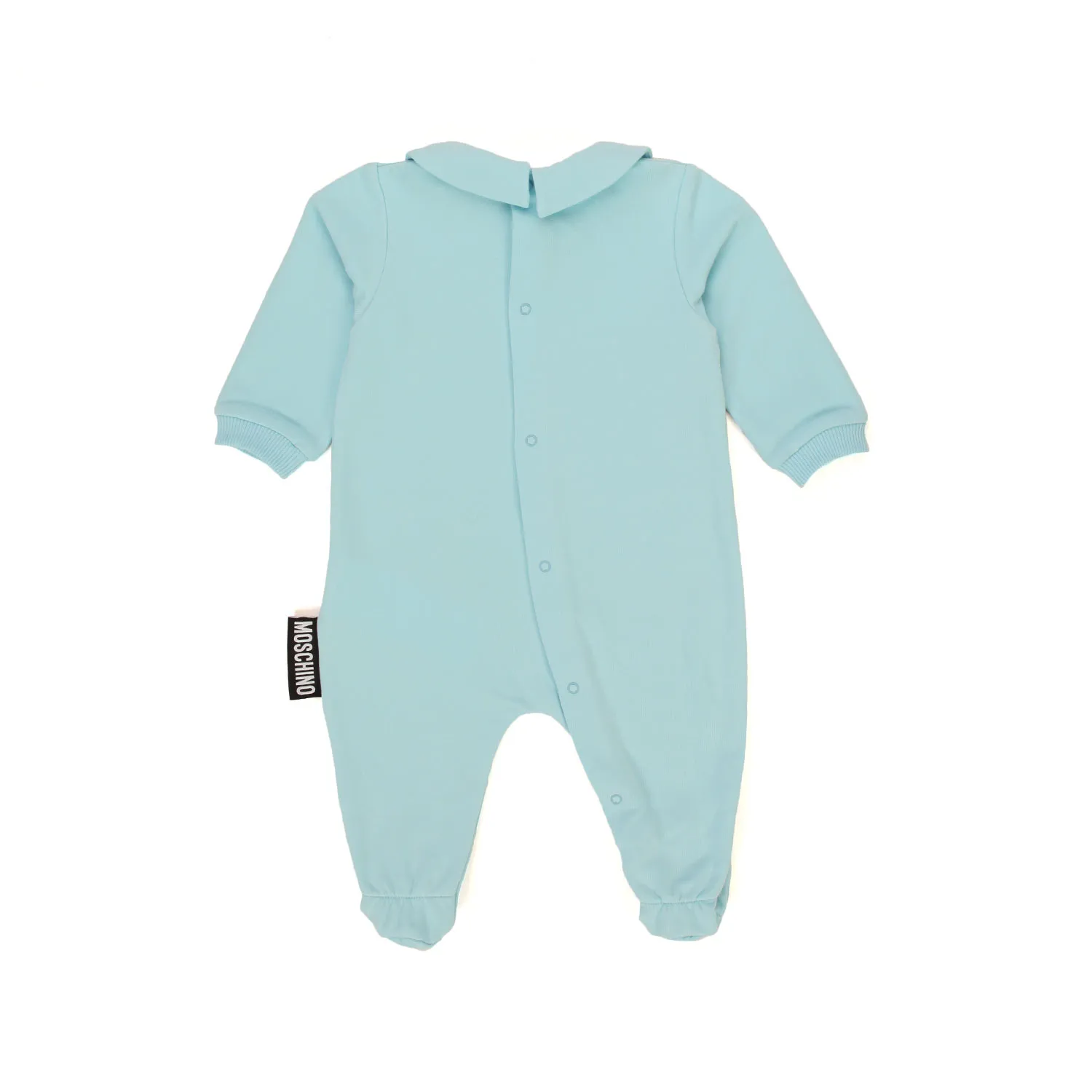 Moschino Teddy Bear Light Blue Rompers