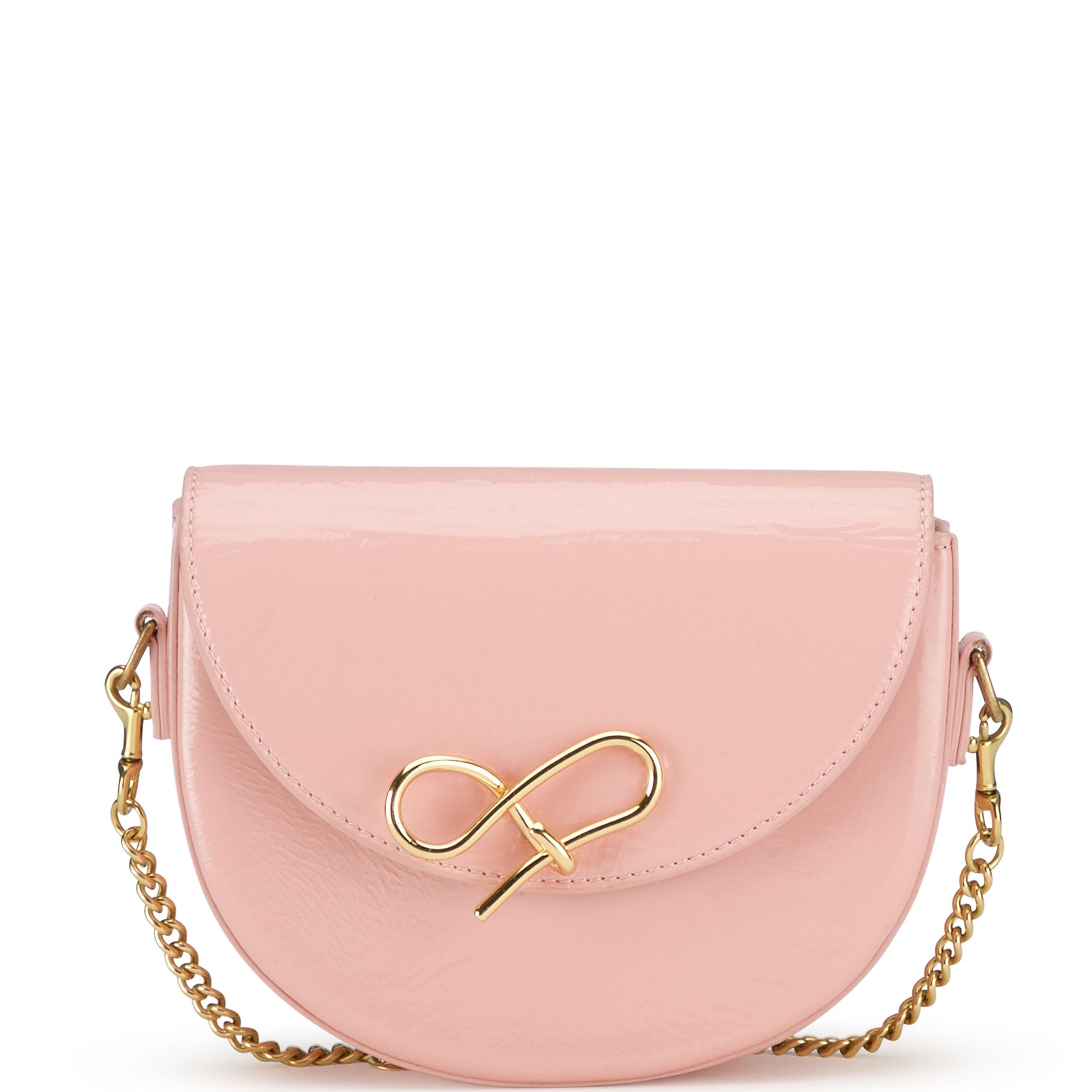 Mr Woolf Chain Patent, Mushy Pink