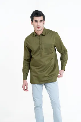 Olive Casual Shirt