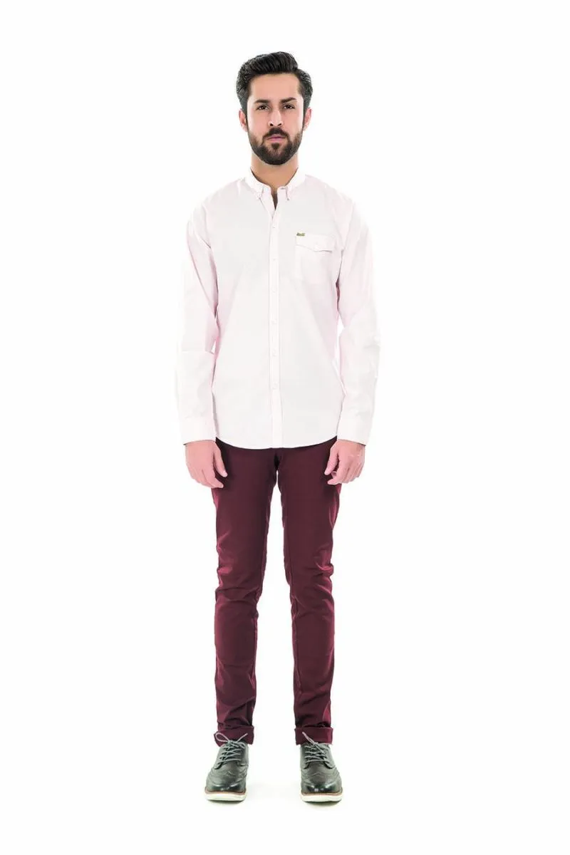 Pink Casual Shirt FS Slim Fit