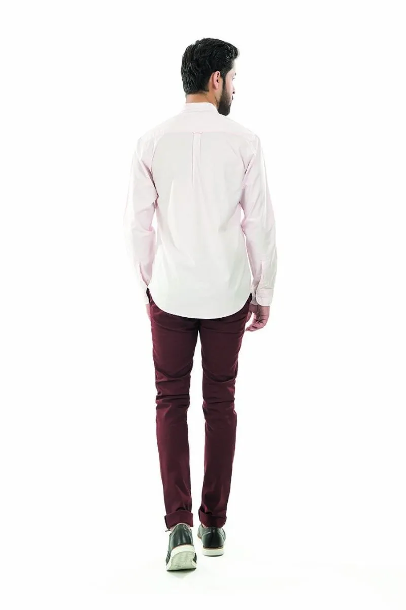 Pink Casual Shirt FS Slim Fit