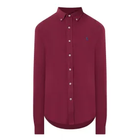 POLO RALPH LAUREN Single-Cuff Casual Shirt - Wine