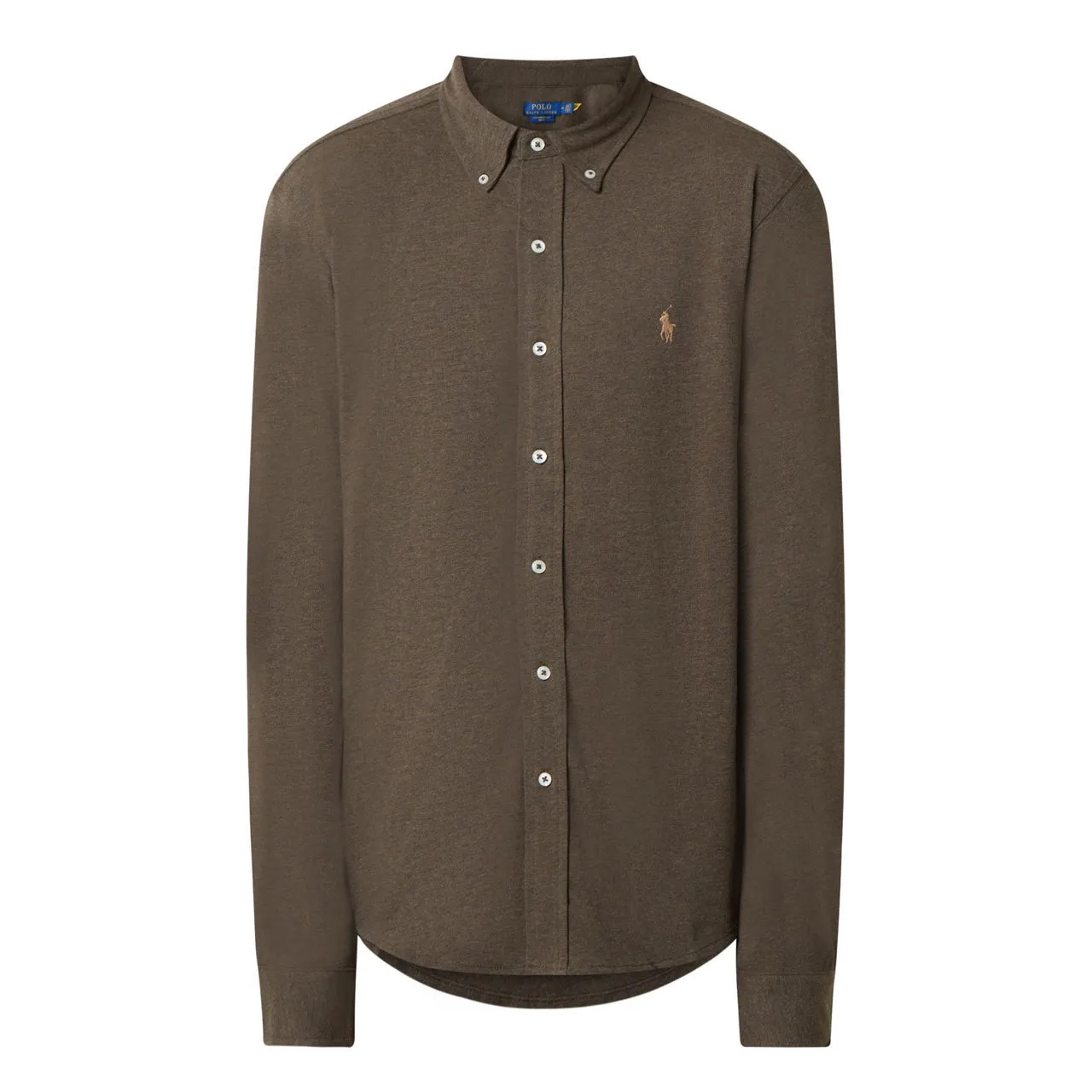 POLO RALPH LAUREN The Sustainable Edit Featherweight Logo Casual Shirt - Olive