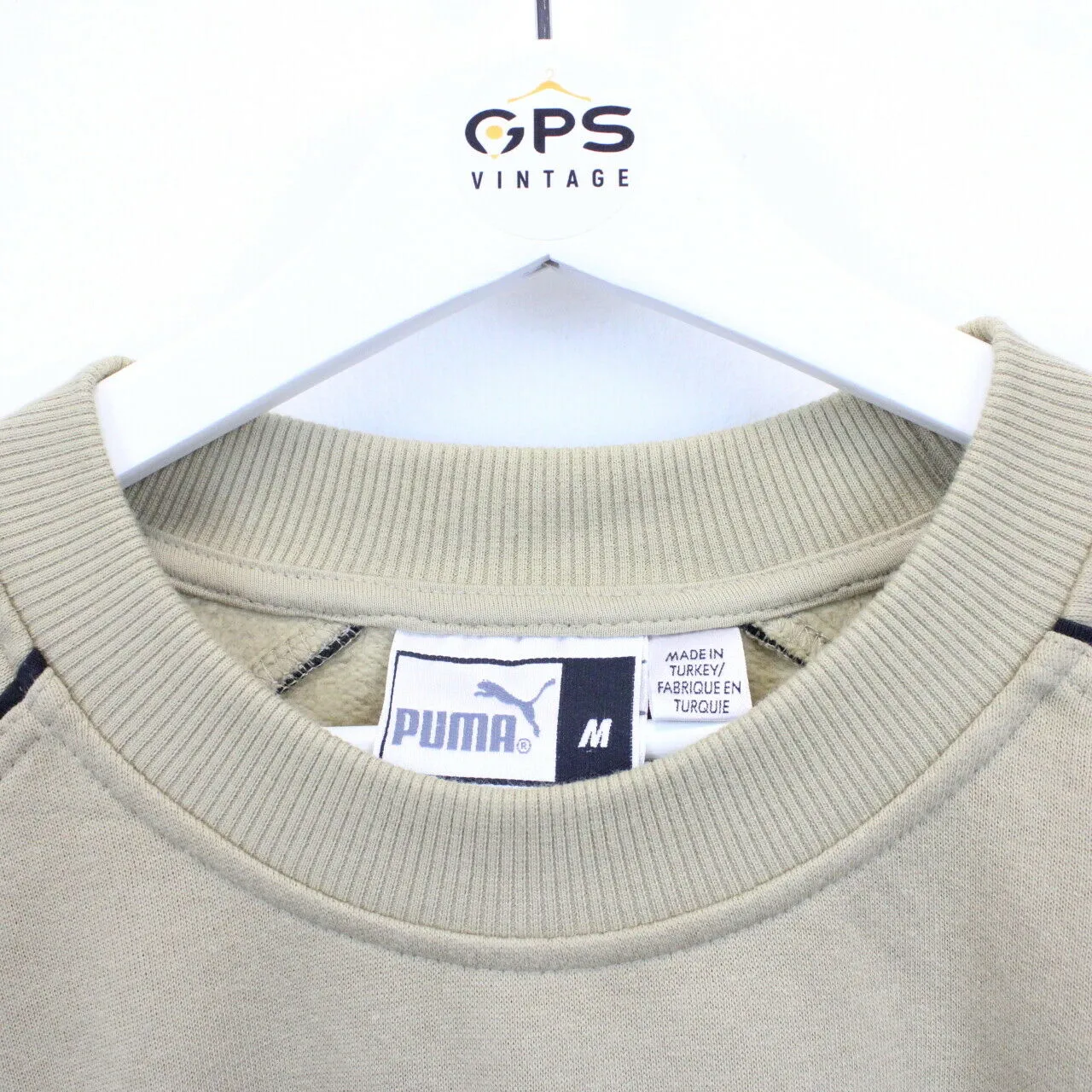 PUMA 00s Sweatshirt Beige | Large