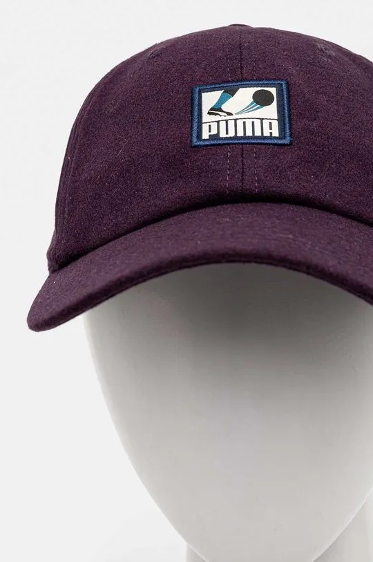 Puma baseball cap Classics Graphic Dad Cap violet color 025490